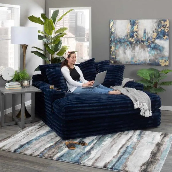 Comfy Upholstered Chaise Lounge