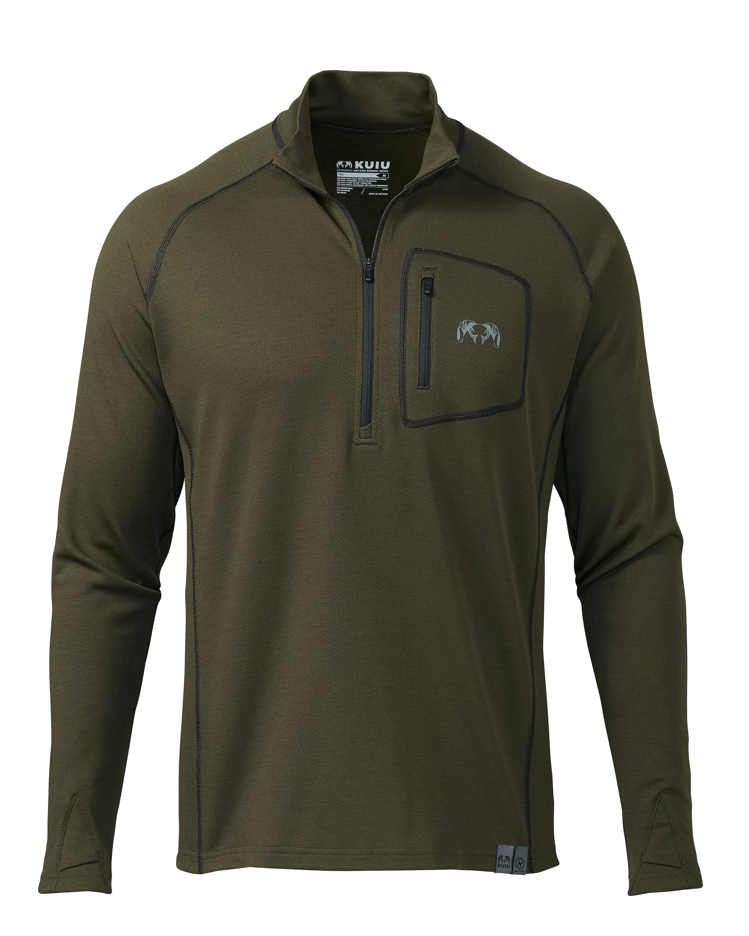 PRO Merino 200 Zip-T