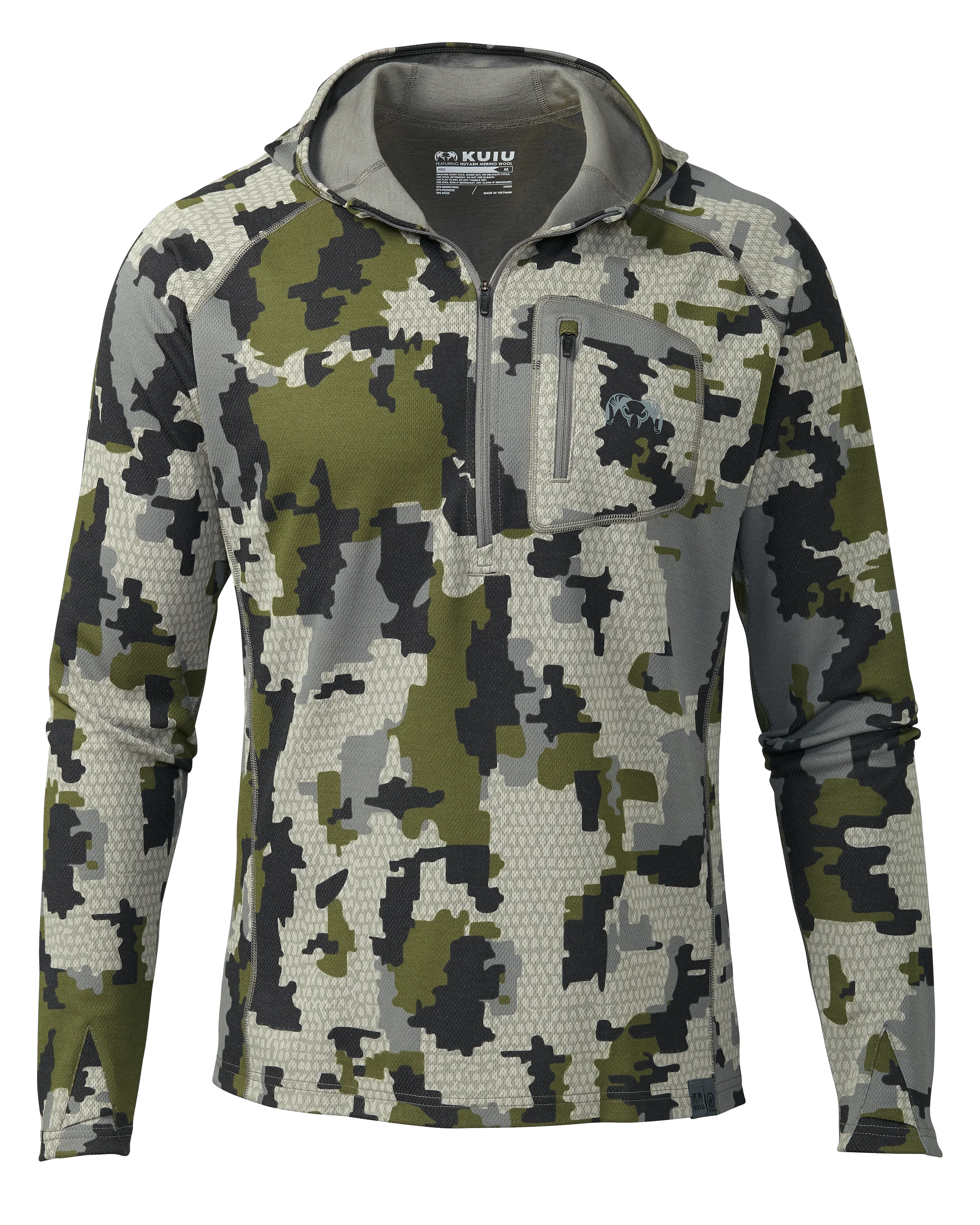 PRO Merino 200 Zip-T Hoodie