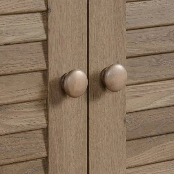 Sauder Harbor View Storage Cabinet, Antiqued Paint finish