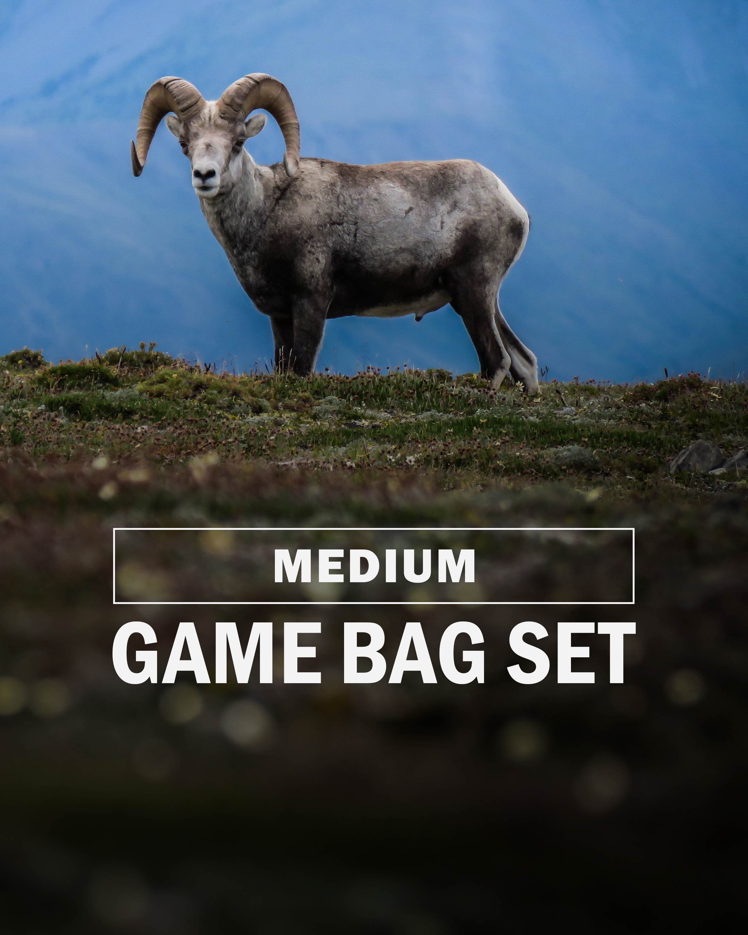 Large Deer/Sheep Medium Game Bag Set