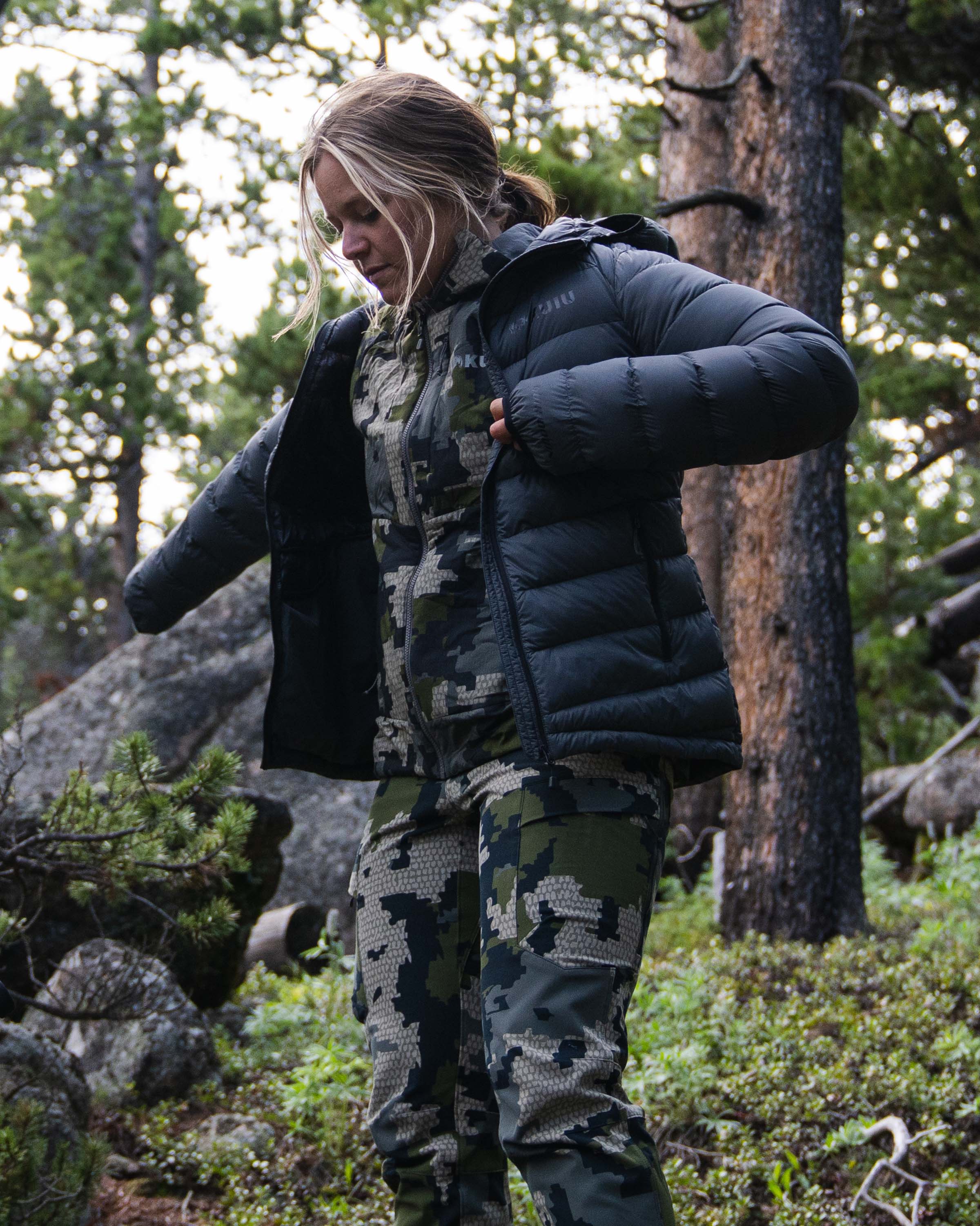 Women's Super Down LT Hooded Jacket