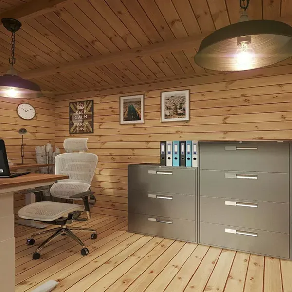 【Home&Garden】【BS】Mercia 4M x 3m Grizedale Log Cabin -- 19mm