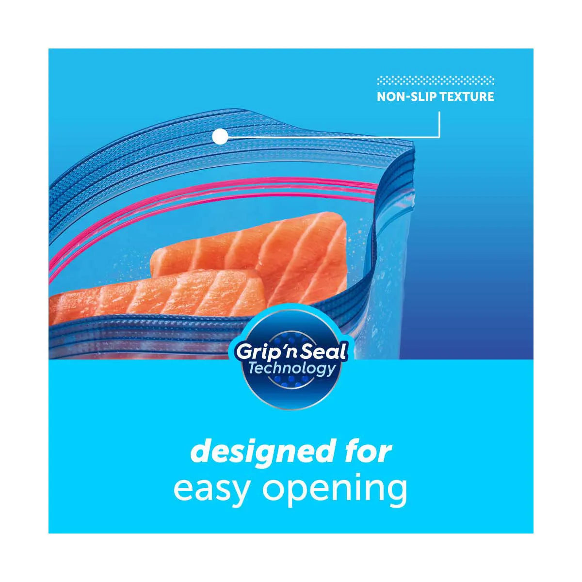 Ziploc Brand Freezer Bags With Grip 'N Seal Technology, Quart, 19 Count