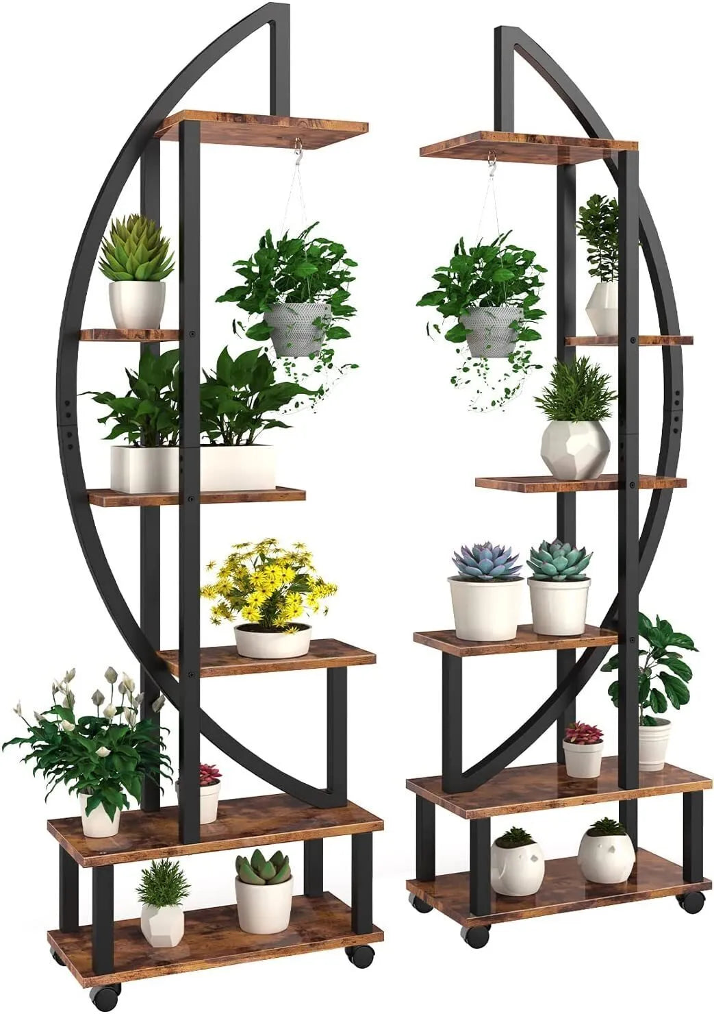 🎍Creative heart-shaped ladder plant frame🎍