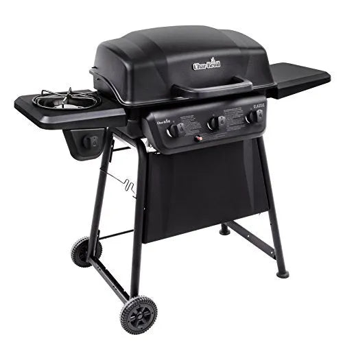 Classic 360 3-Burner Liquid Propane Gas Grill with Side Burner