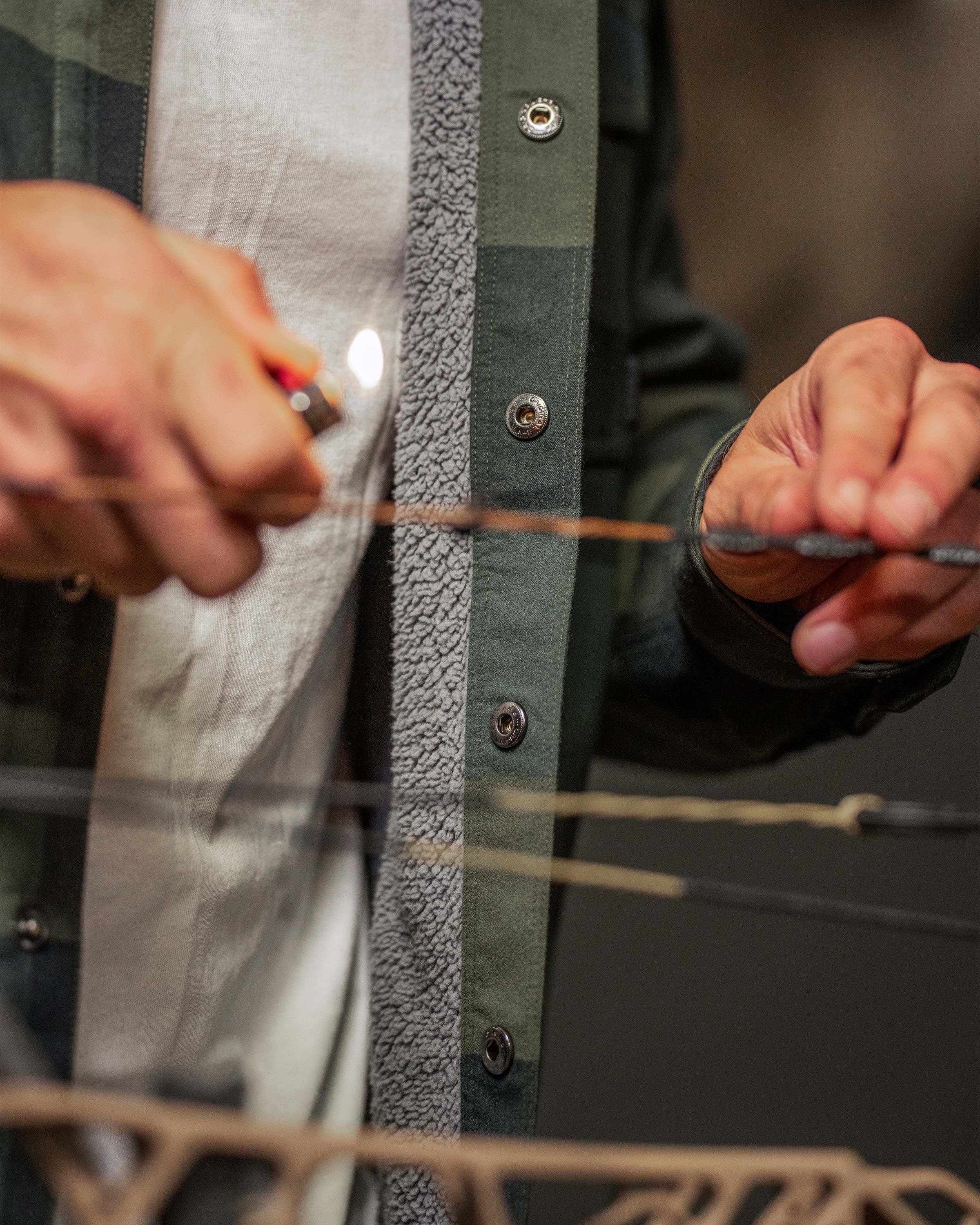 Field Flannel Fleece Shirt Jacket