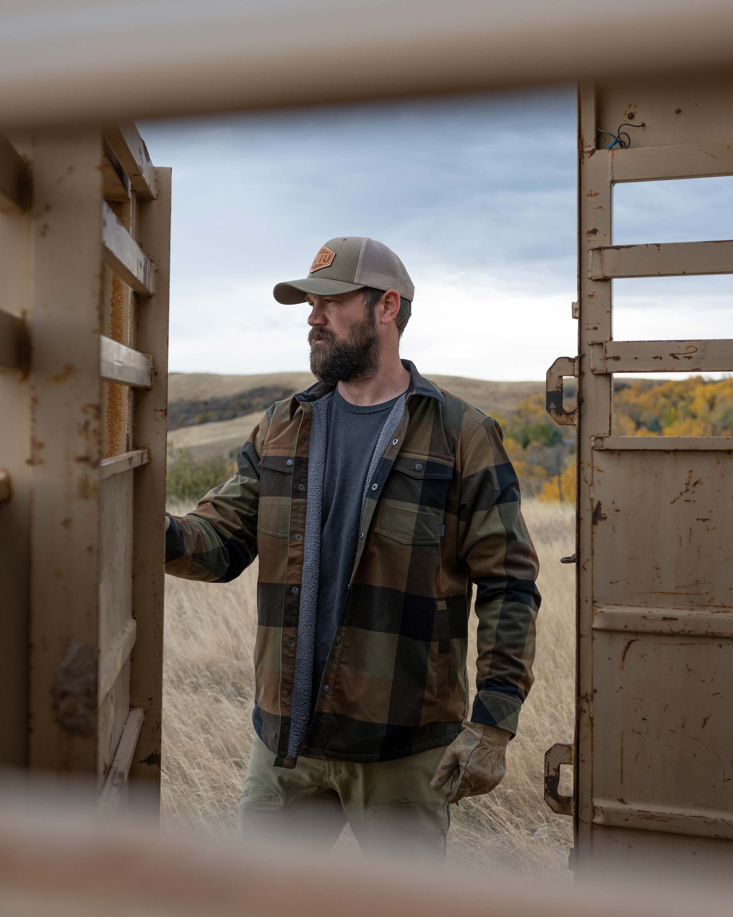 Field Flannel Fleece Shirt Jacket