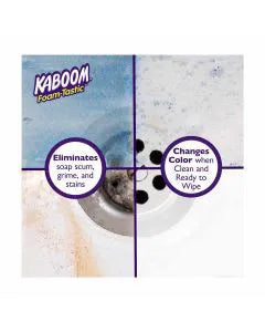 Kaboom Oxiclean Foam-Tastic Foaming Bathroom Cleaner, Fresh Scent - 19 Oz