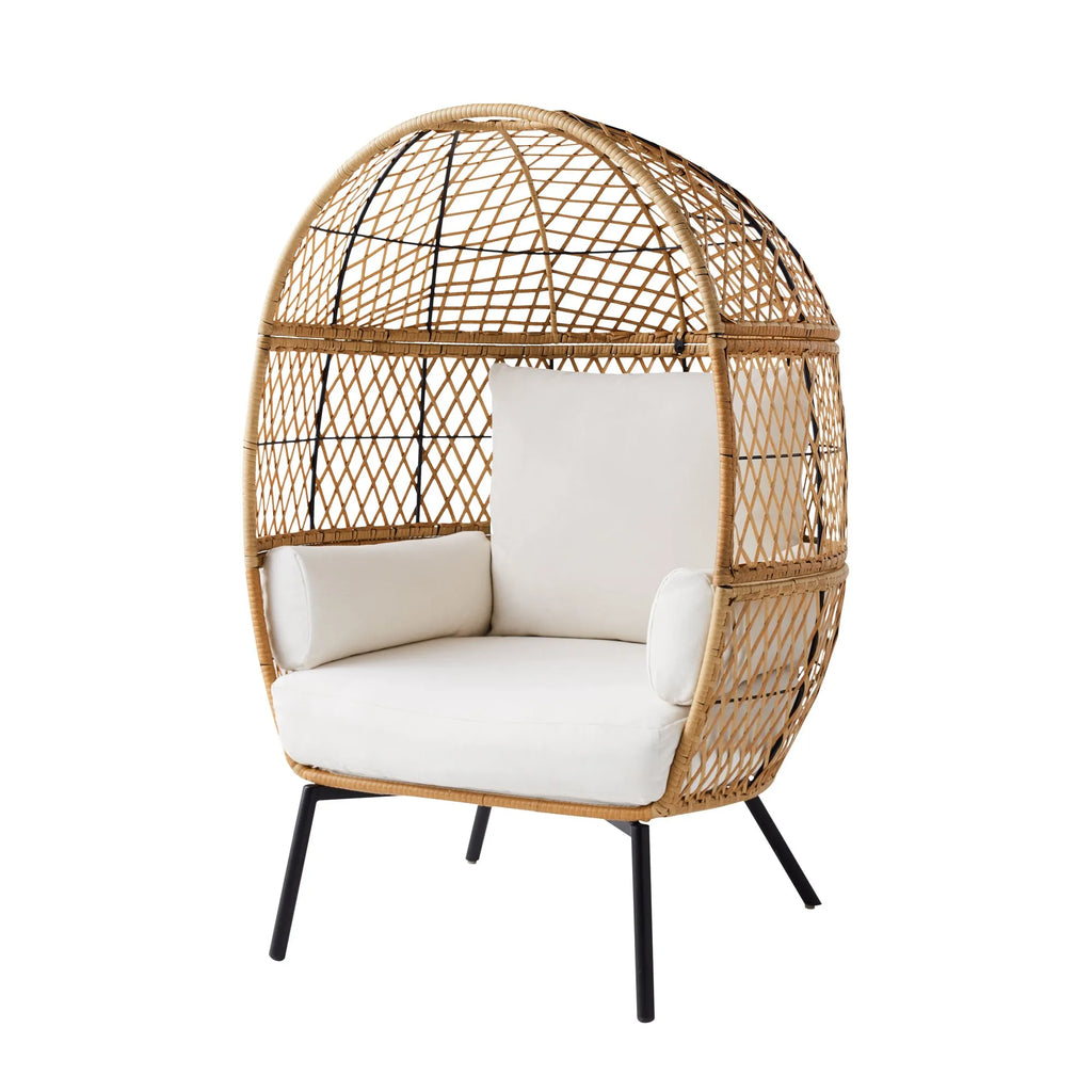 Stationary Outdoor Egg Chair - Bed Bath & Beyond