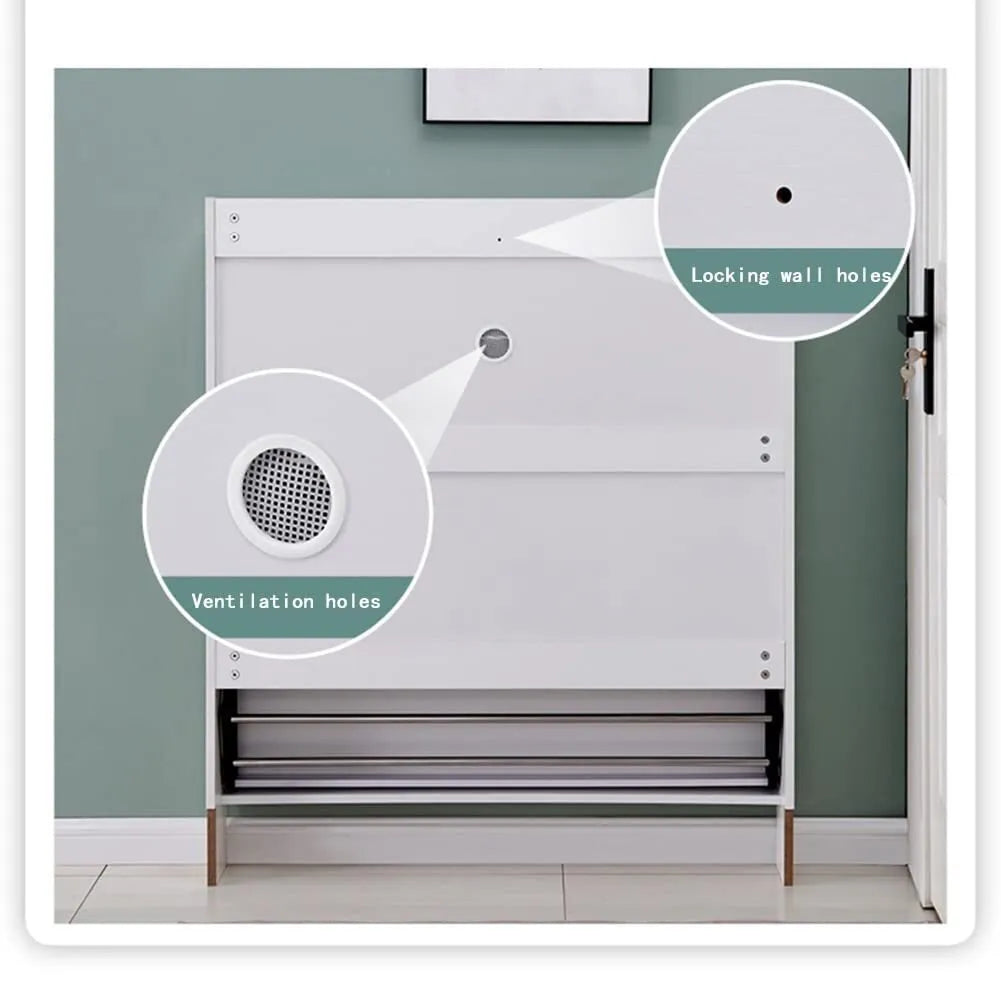 Christmas Pre SaleWall Hidden Shoe Cabinet - Conceal Your Shoes in Style!