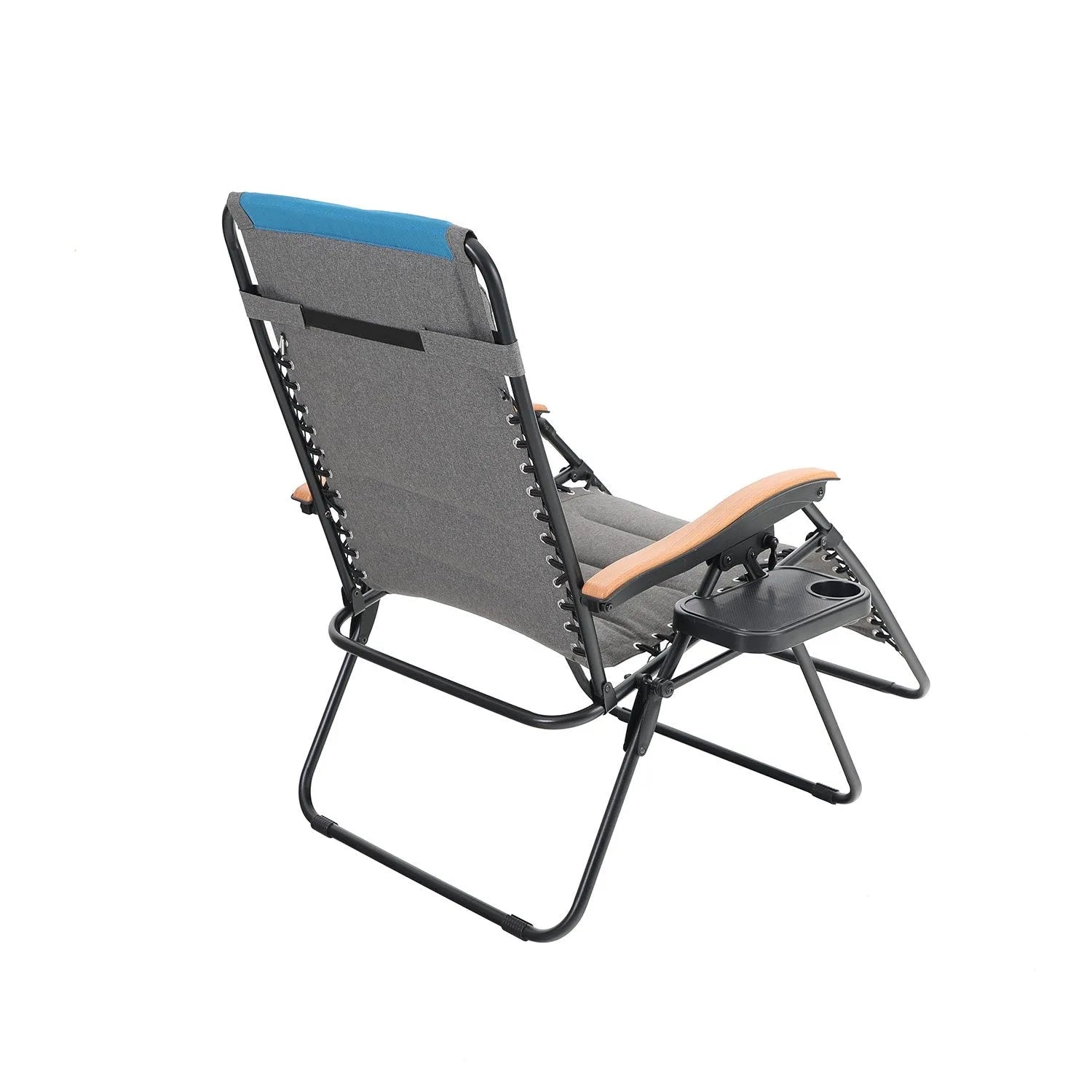 Oversized Padded Zero Gravity Chair with Cup Holder