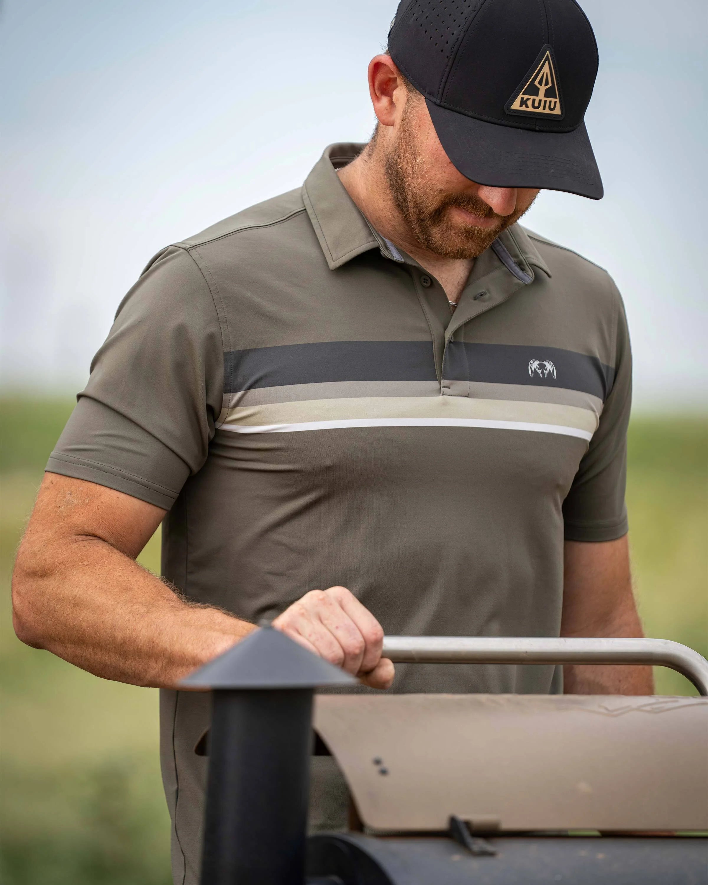 KUIU Performance Polo Stripe