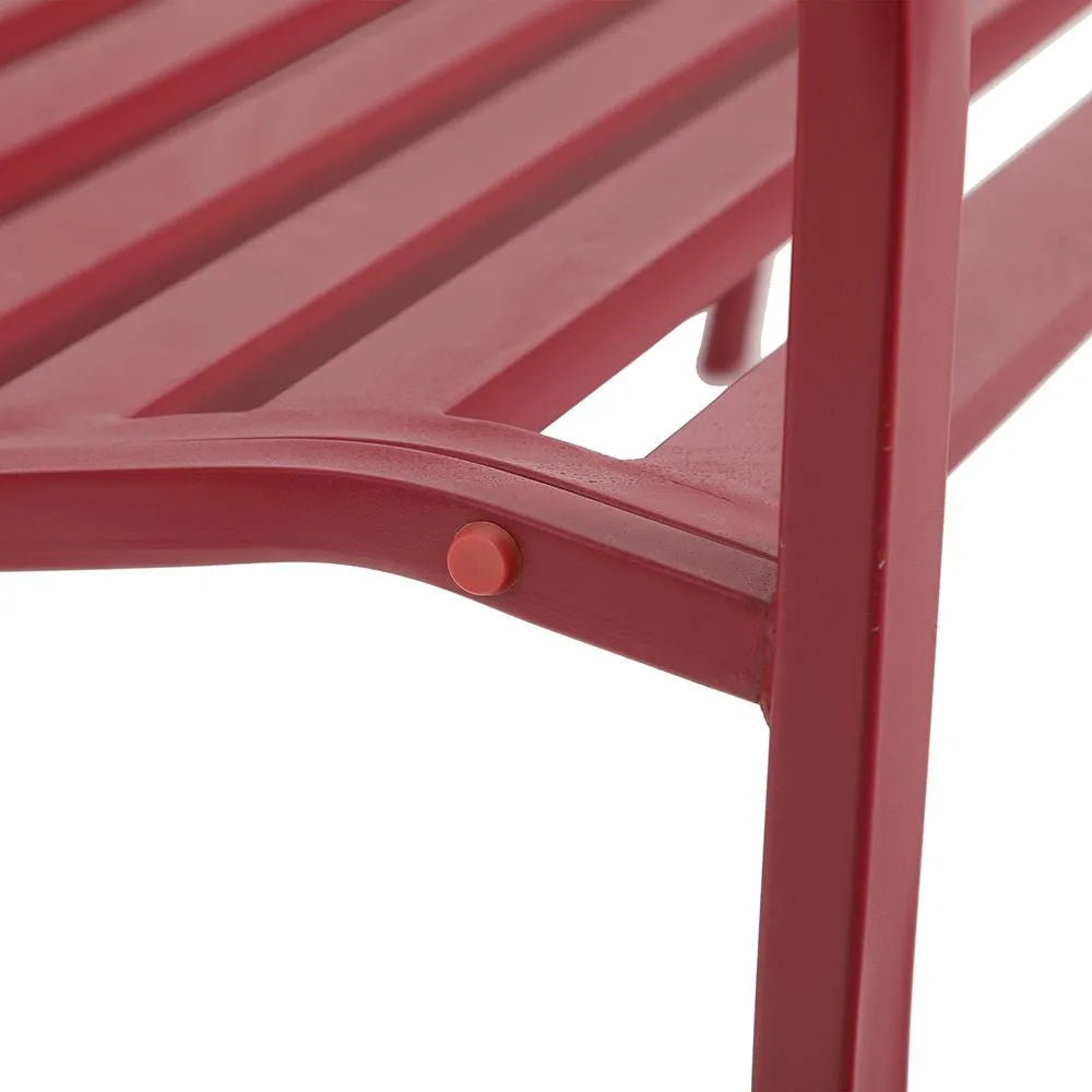 50 Inch Patio Garden & Park Bench Steel Frame Porch Chair