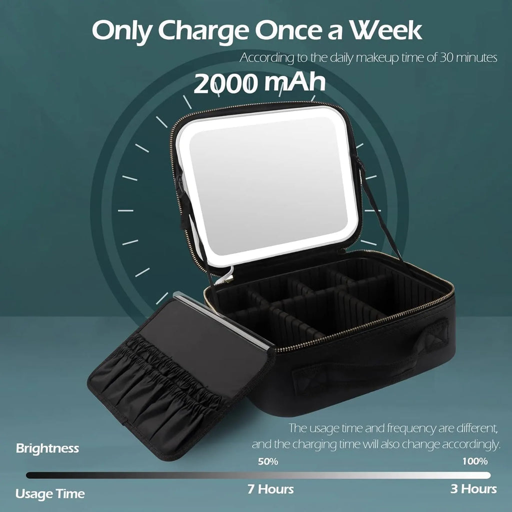 🔥Last Day 50% OFF 🔥LED Make-Up Case