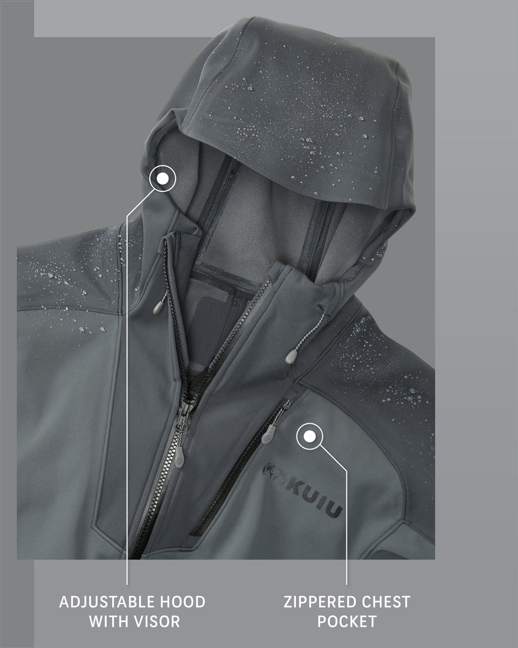 Axis Hybrid Hooded Jacket