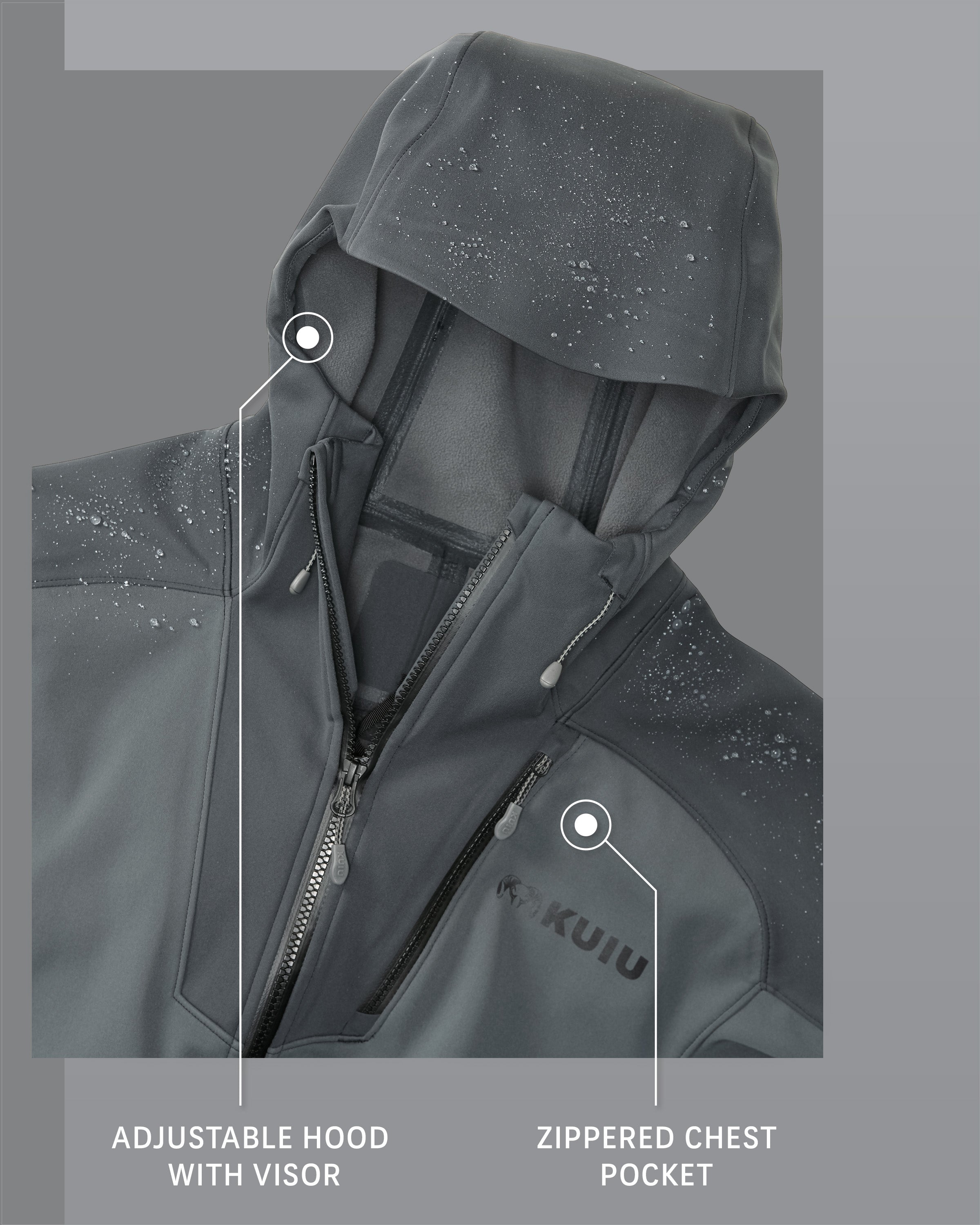 Axis Hybrid Hooded Jacket