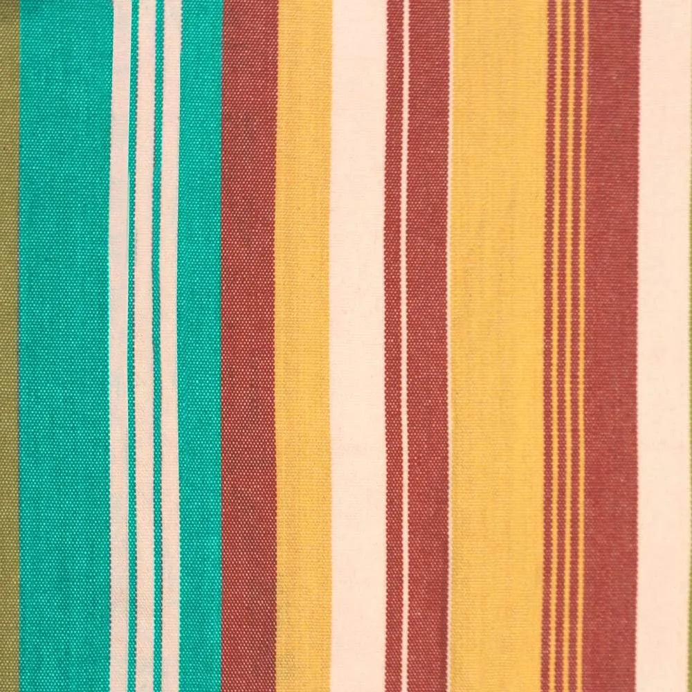 Double Cotton Hammock with Space Saving Steel Stand, Tropical (450 lb Capacity - Premium Carry Bag Included)