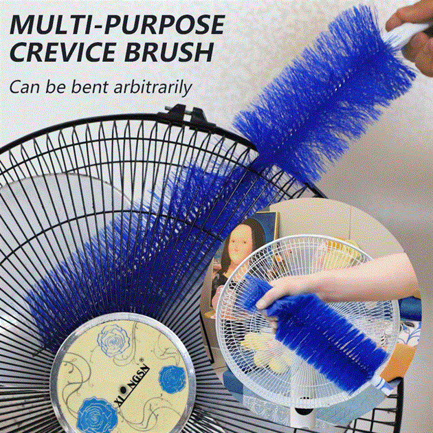 Fan Dusting Brush (Non-disassembly Cleaning)