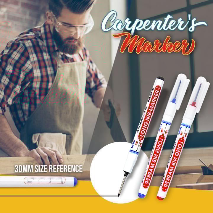 (🎅HOT SALE NOW-49% OFF) Long Head Deep Hole Marker & (3PCS/SET)