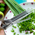 🎁5 Blade Kitchen Salad Scissors