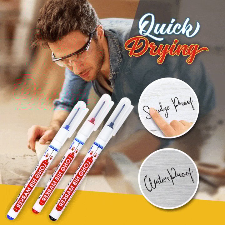 (🎅HOT SALE NOW-49% OFF) Long Head Deep Hole Marker & (3PCS/SET)